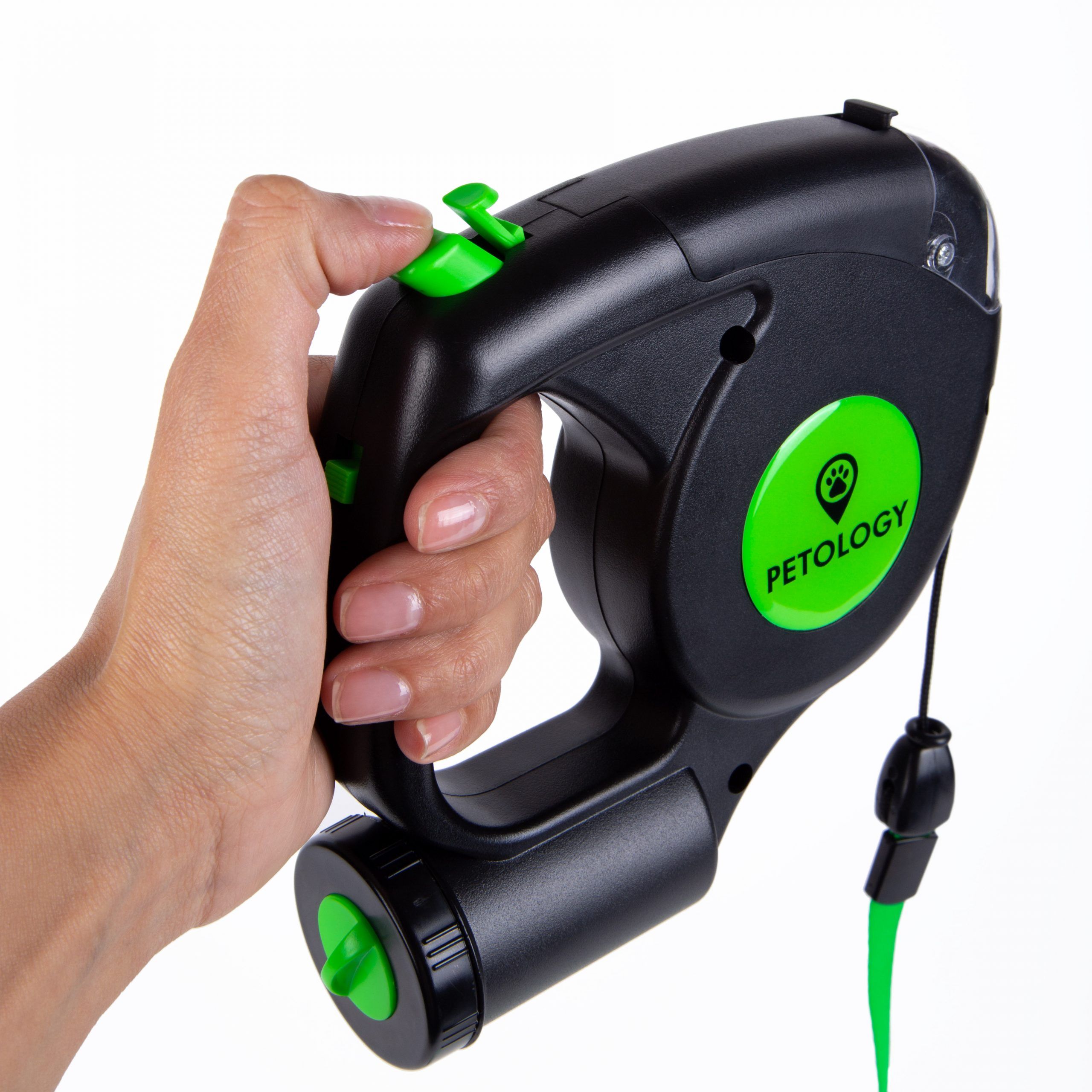 correa para perro con luz petology